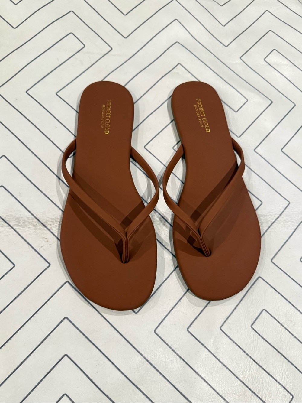 Project Cloud Brown Sandals